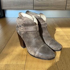 Rag & Bone Harlow Boot Size 38 Brown Waxy